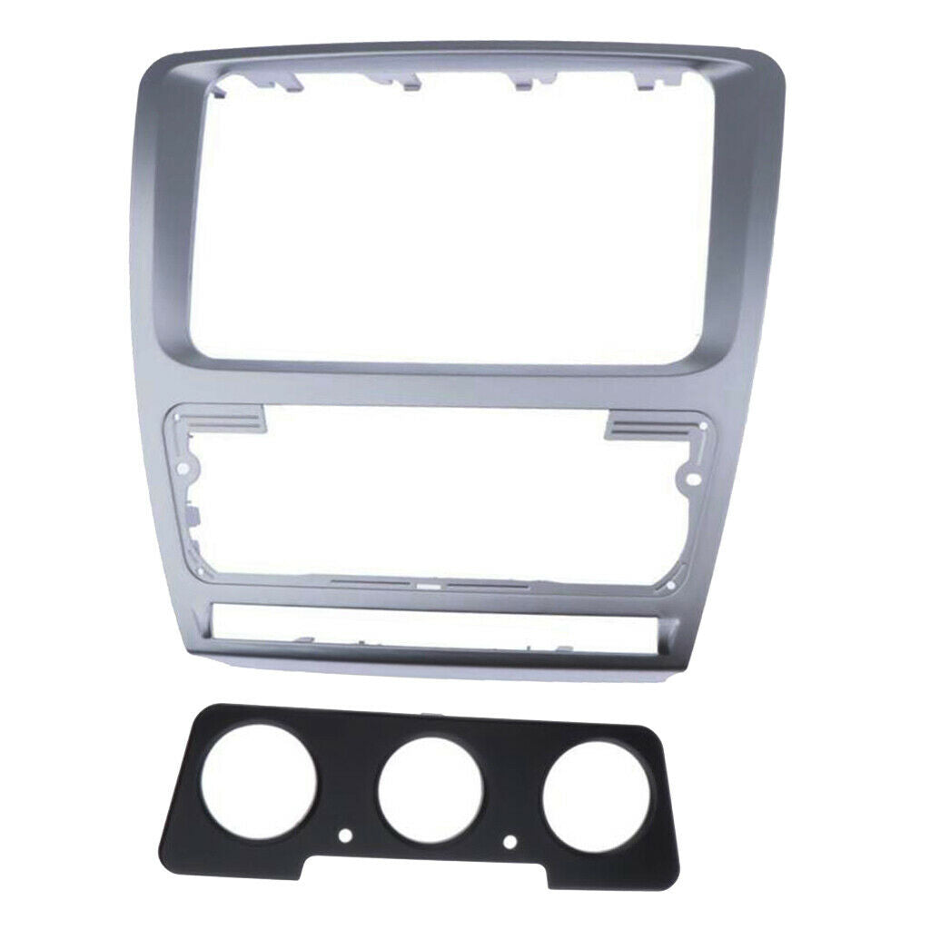 Car Refitting Audio Stereo Radio Panel Frame For   Octavia 2010-2013