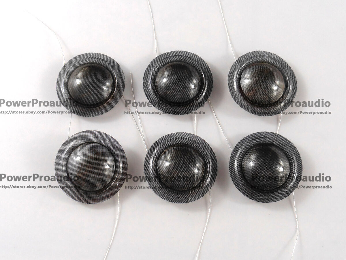 6pcs new 19mm (19.43mm) diaphragm dome KAPTON Tweeters voice coil