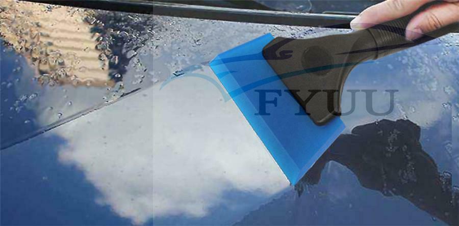 2x Cleaning Tool Window Tint Vinyl Water Wiper Snow Ice Scraper Film Wrap Tool