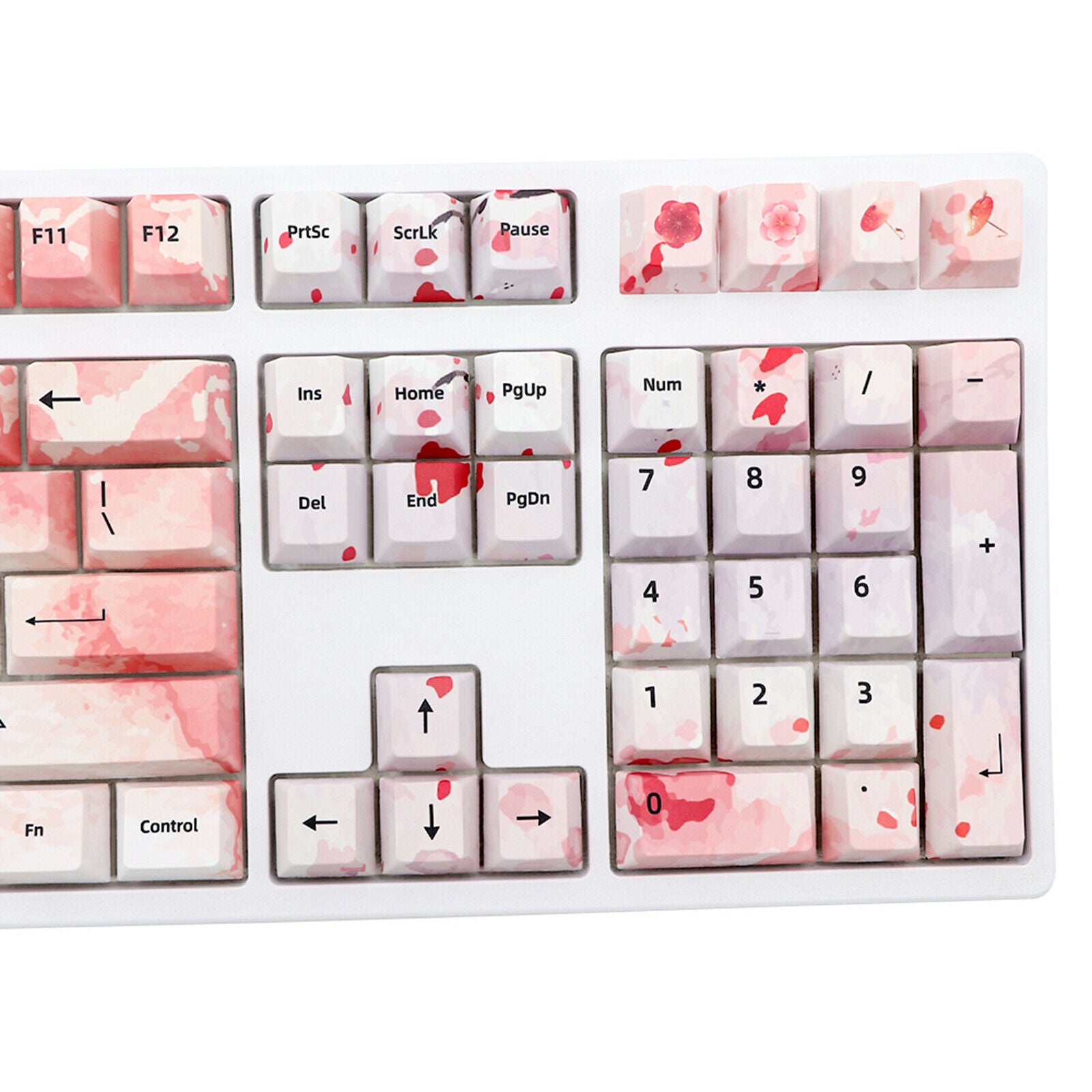 DIY PBT 108 Keys Keycaps Cover for 68 72 Gaming Mechanical Keyboard Professional