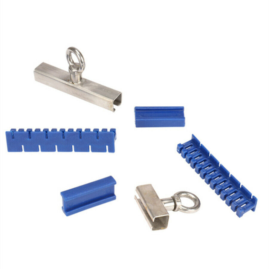 6PCS Slide Hammer Tool Puller Lifter The Cars Paintless Dent Removal Repair Blue