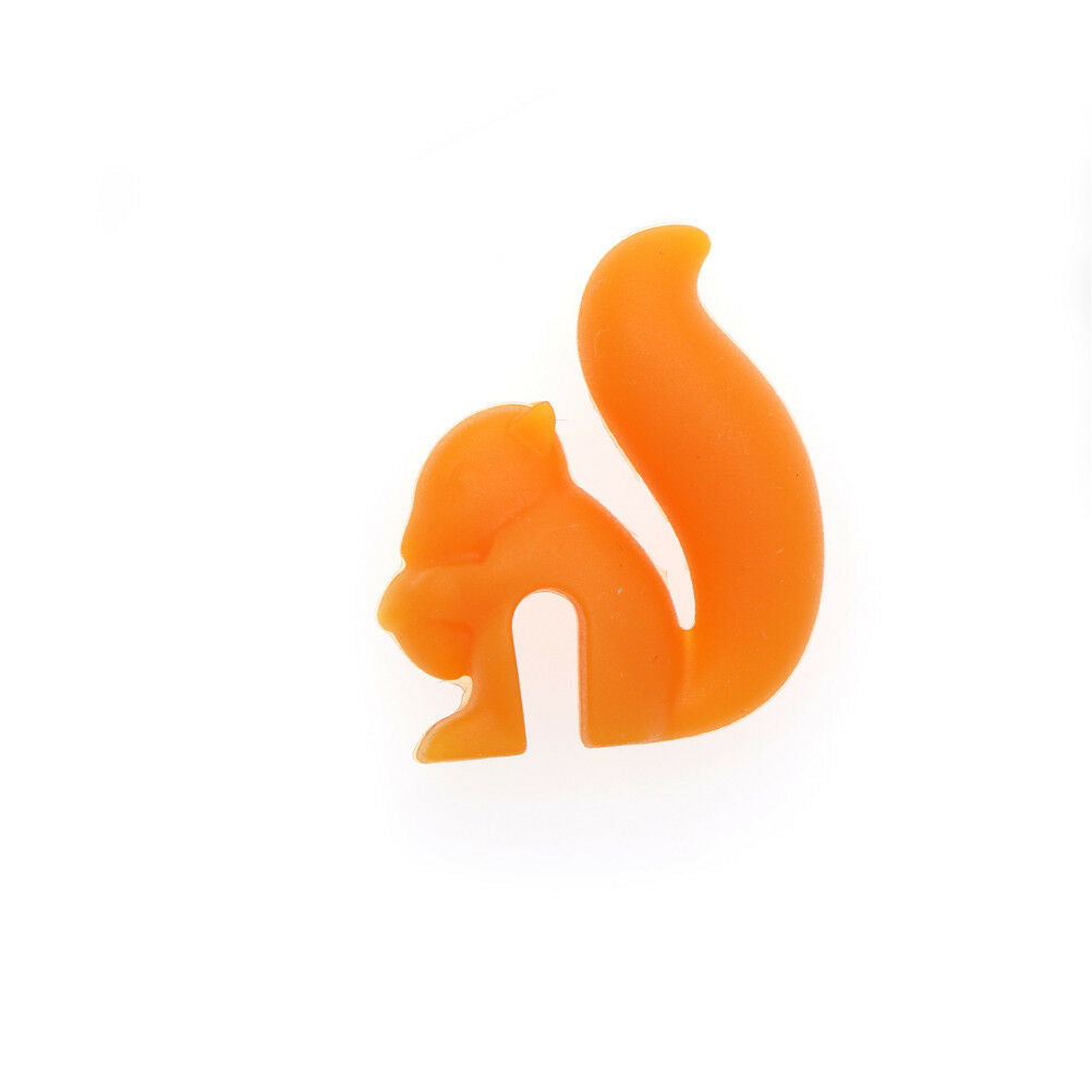 10x random Cute Fox Glass Label Silicone Tea Cup Markers Party Bar Access.l8