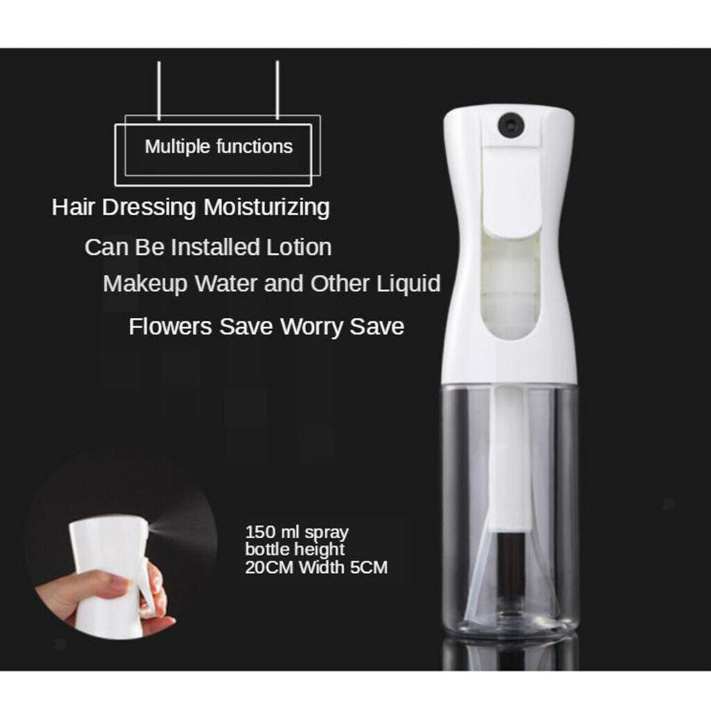 Plastic Spray Bottles Empty Water Pump Spray Bottles Container Perfume 150ml