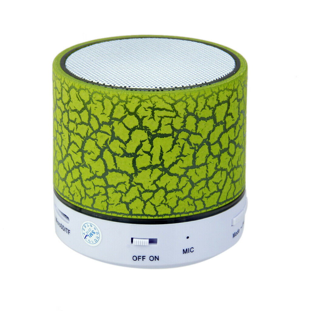 Portable  Wireless Bass Speaker Handsfree Green