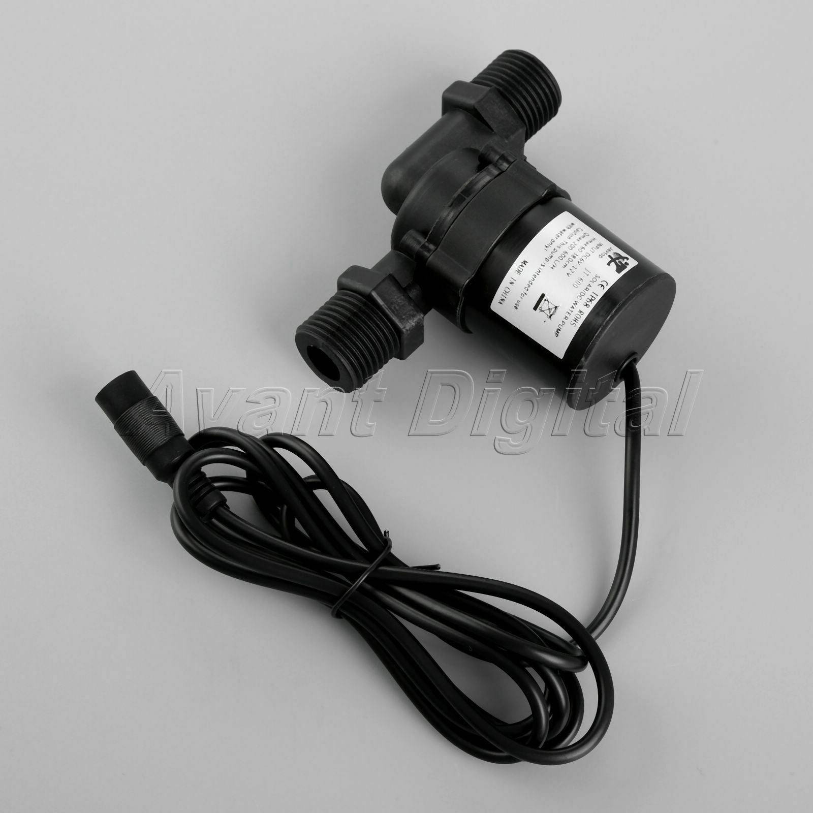 DC 12V 24V Water Circulation Pump Brushless Motor Water Tank Pump w/ Transformer