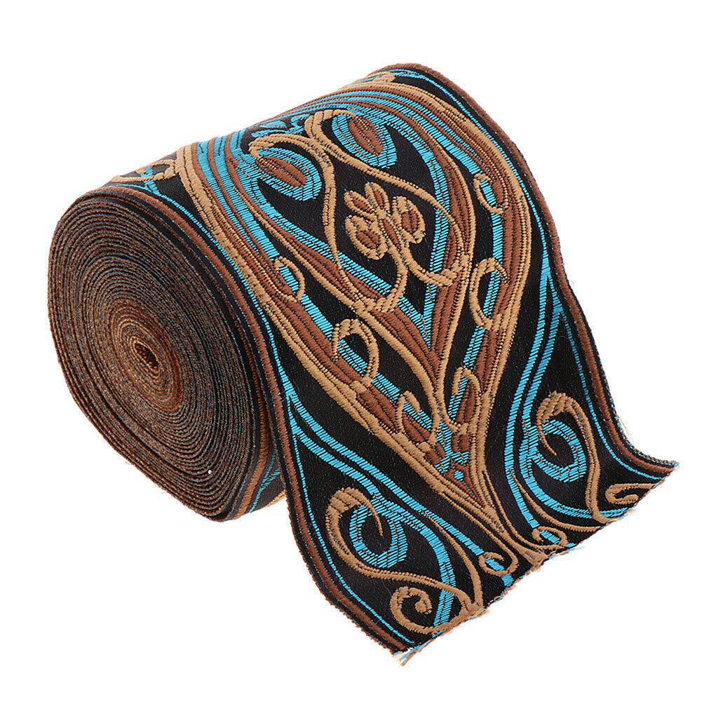 5 Meters Jacquard Trim Sew Ribbon Fabric Ribbons for Sewing Crafts 10cm