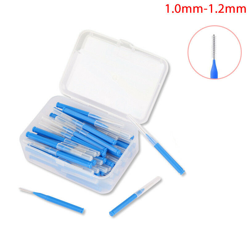 60pcs/lot Interdental Brush Dental Floss Teeth Oral Clean Hygiene Toothpick