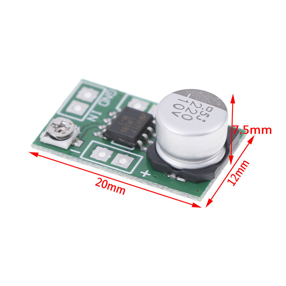 DC 3V~12V 5V 6V LM386 mini micro audio power amplifier board AMP module 75  CRDD
