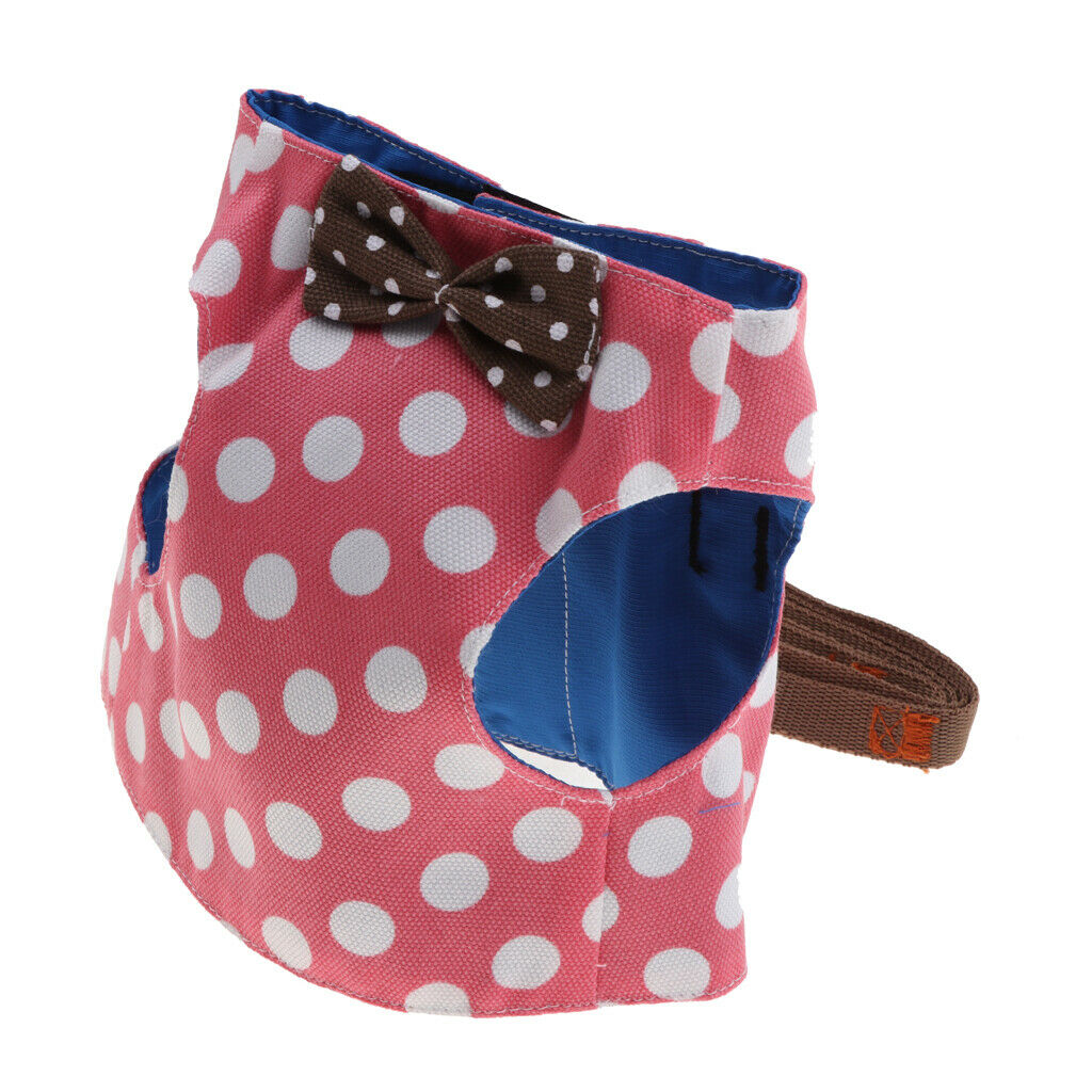 Dog Cat Leash Pet Control Harness Vest Walk Collar Safety Strap Vest Dot Pink M