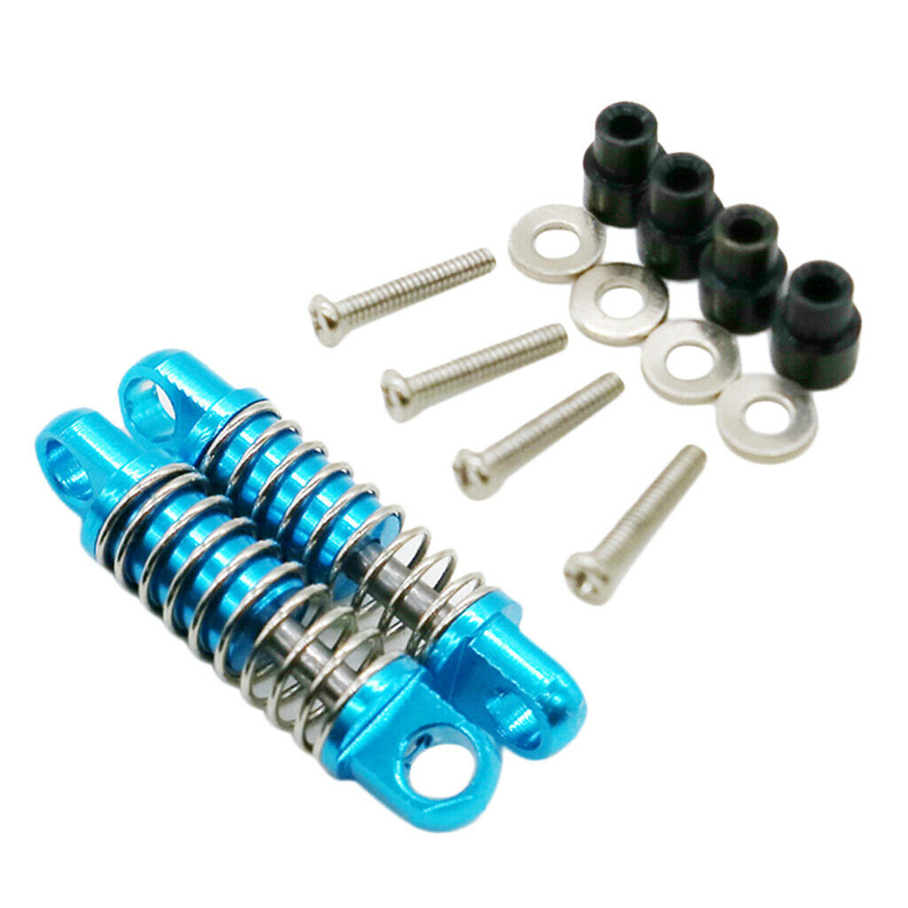 2pcs Metal Shock Absorber Damper for WLtoys K969 K989 P929 1/28 RC Drift Car,