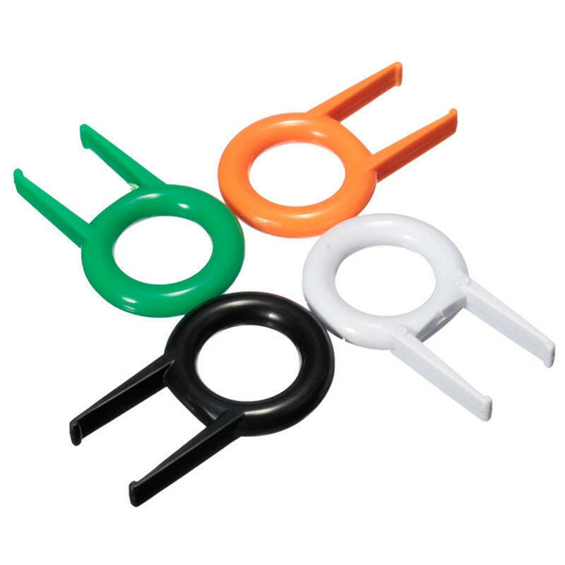 5PCS Practical Plastic Mechanical Keyboard Rounded Key Cap Puller Remove .l8