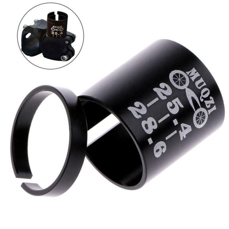 Bike Bicycle Ahead Stem Shim Reducer Conversion Variable Ring Set 25.4 to 28.6mm