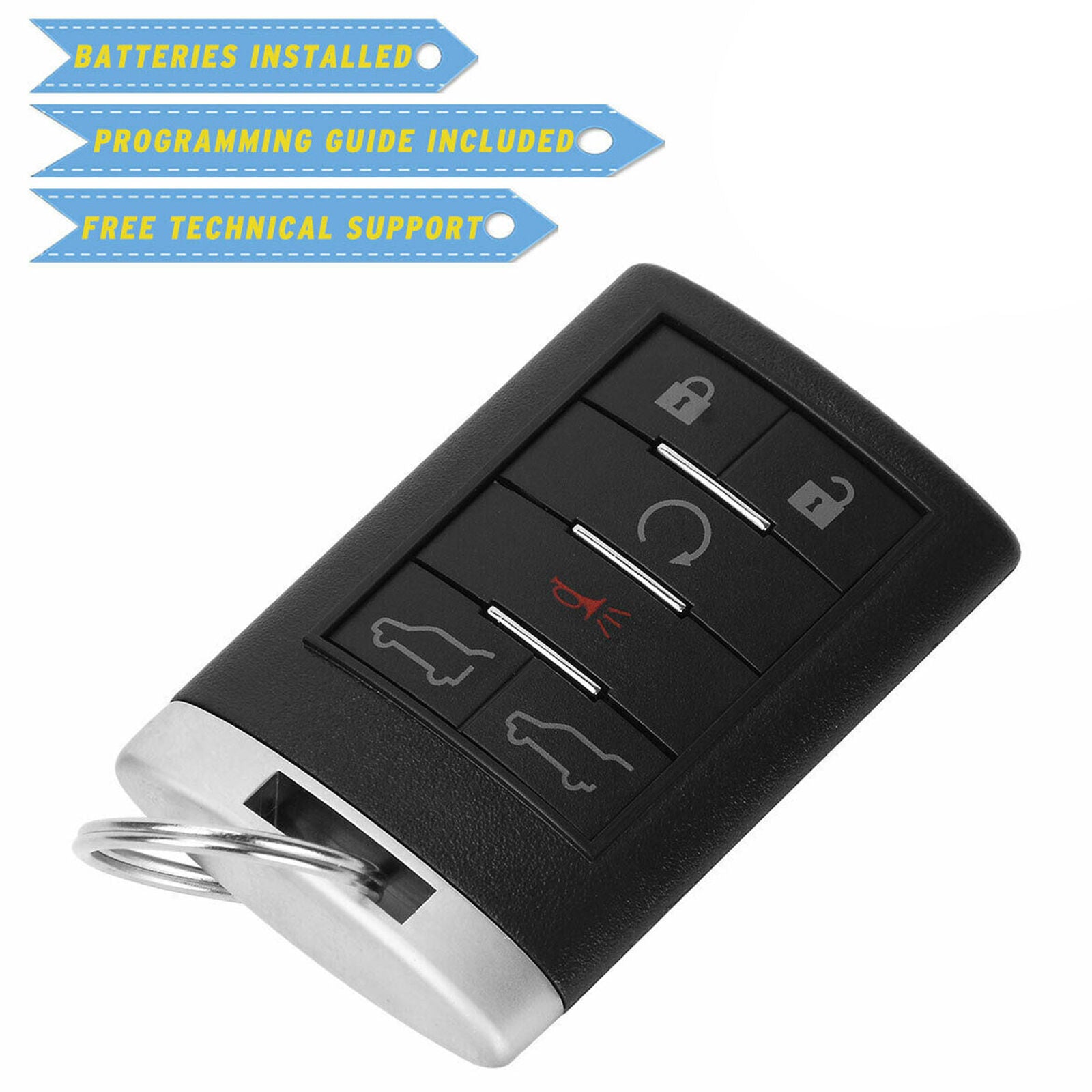 For 2007 2008 2009 2010 Cadillac Escalade Suburban Tahoe Keyless Remote Key Fob