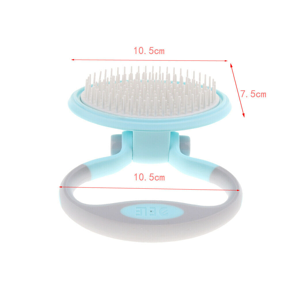Pet Grooming Comb Needle Comb For Hair Pet Brush Beauty Brush Blue