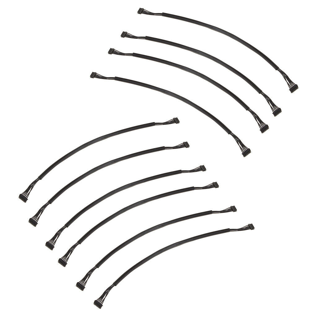 10x Brushless ESC Motor Sensor Cable Harness for RC Car Buggy Crawler Truck