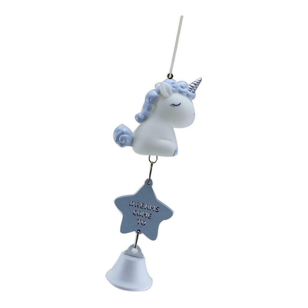 Cartoon Animal Wind Chime Windbell for Garden Yard Living Room Shop Blue