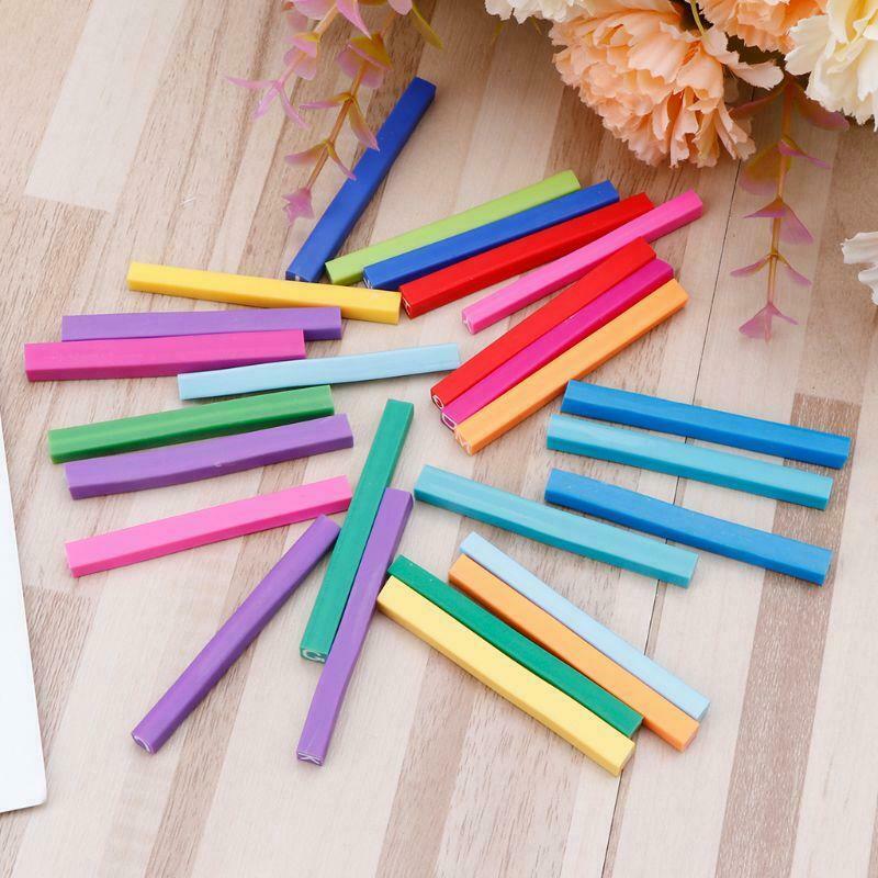 26 Pcs/Set Polymer Clay Bar Stick Letters DIY Jewelry Making Crafts Handmade