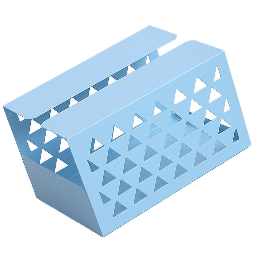 Countertop Paper Towel Dispenser Tissue Holder For Kitchen Bathroom Blue S