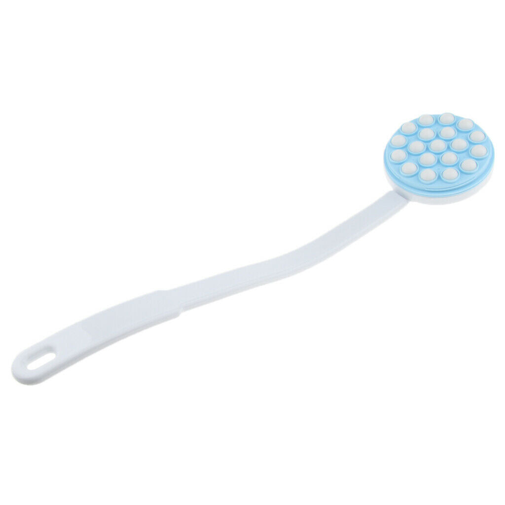 3 Packs Long Handle Body Bath Shower Brush Back Scrubber for Men Women