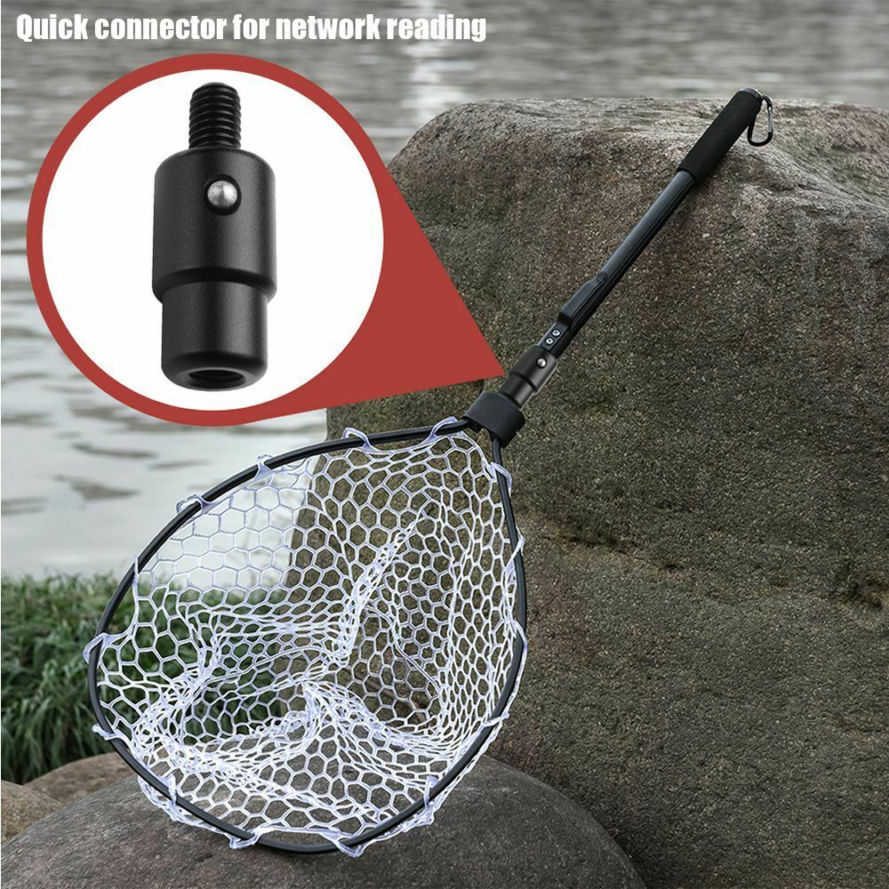 Fish Running Anti-rotation Quick Release Adapter Fish Landing Dip Net Connector