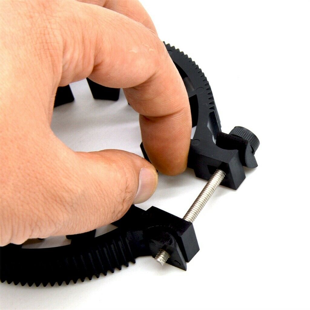 Adjustable Follow Focus toothed belt for DSLR lenses Follow Focus, fits