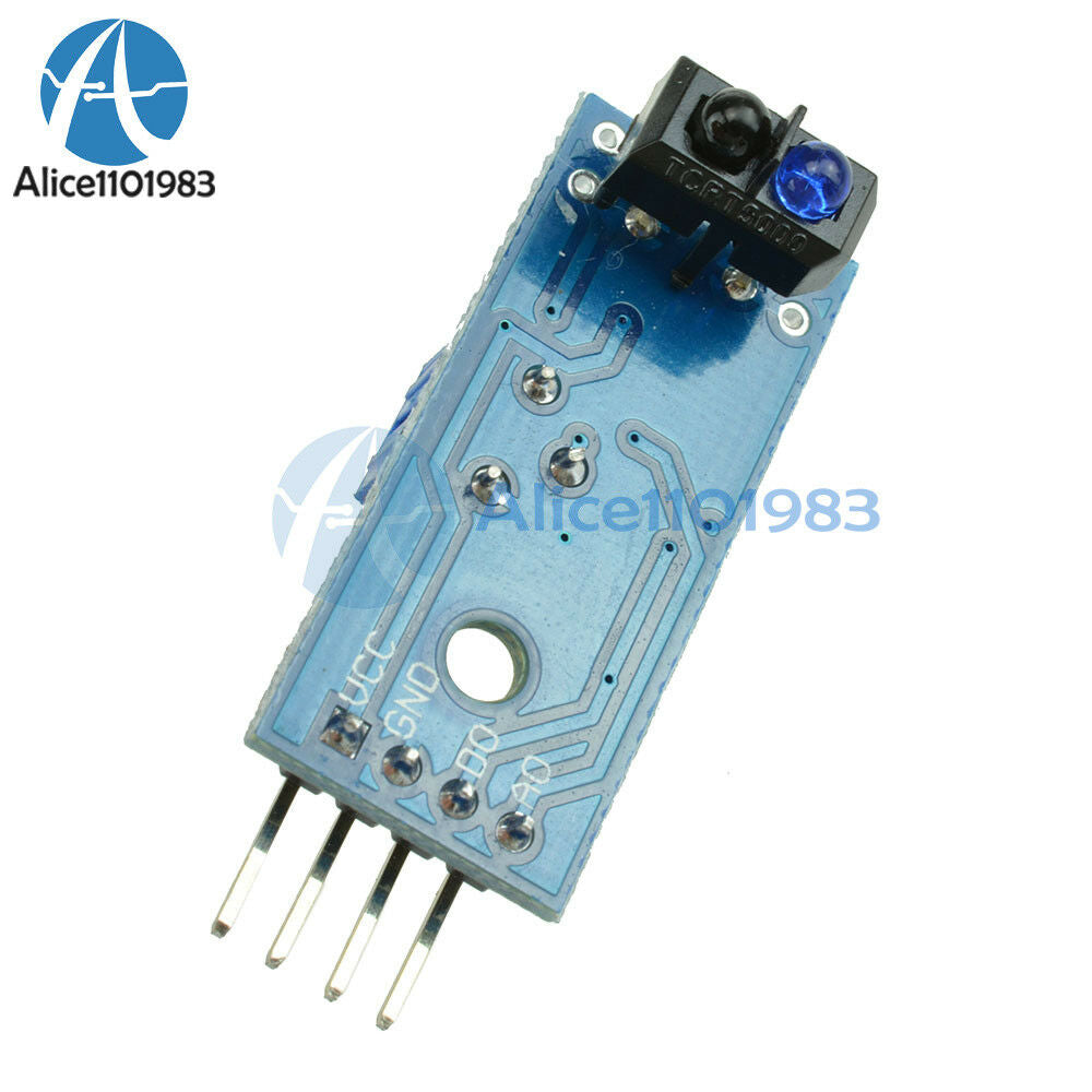 2PCS TCRT5000 Obstacle Avoidance Infrared Track Sensor Module 4Pin For Arduino