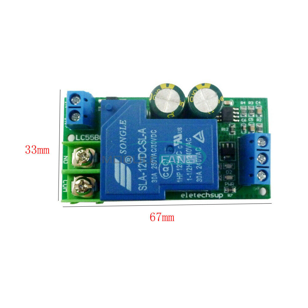 12V 30A Water Level Automatic Controller Liquid Sensor Switch Relay Board