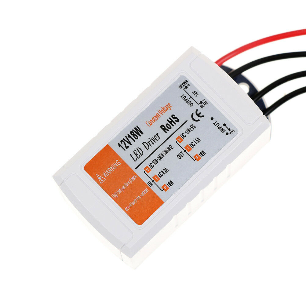 DC 12V 18W power supply led driver adapter transformer switch for led str.l8