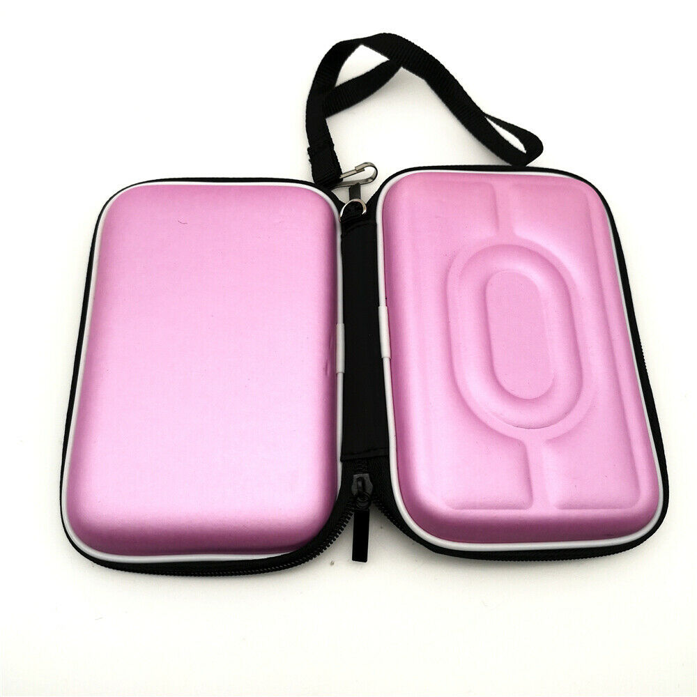 Pink EVA Hard Protective Case Bag For GBA GBC Pouch Carry Cover
