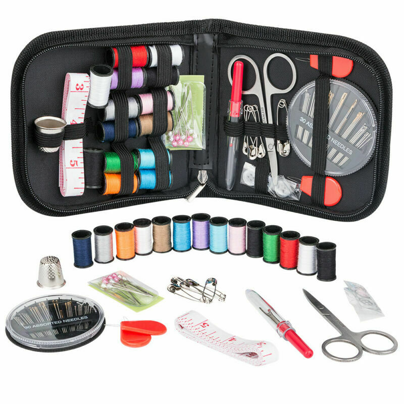 68P Full equipped Sewing Kit Emergency Accessories Set Thread Needle Home Travel