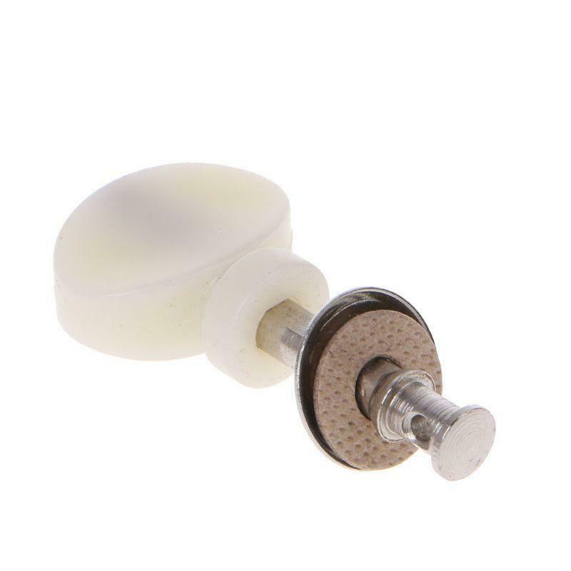 New White 4Pcs Ukulele Strings Tuning Pegs Pin Machines Tuners Friction Ukelele
