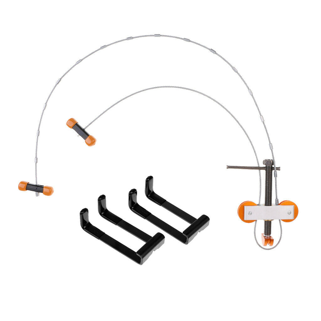 Universal Portable Bow Press 3/4" Stainless Steel Quad Limb Compound Tool