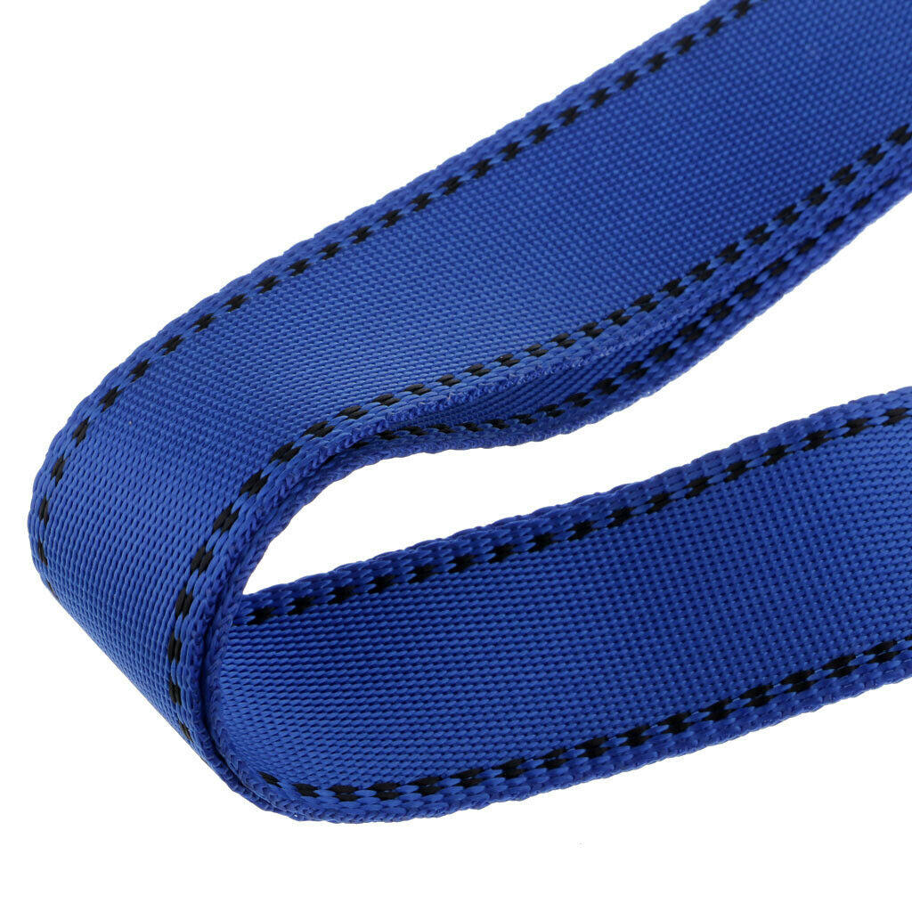 Adjustable Outdoor Climbing Safety Harness Belt Lanyard with Carabiner Buckle