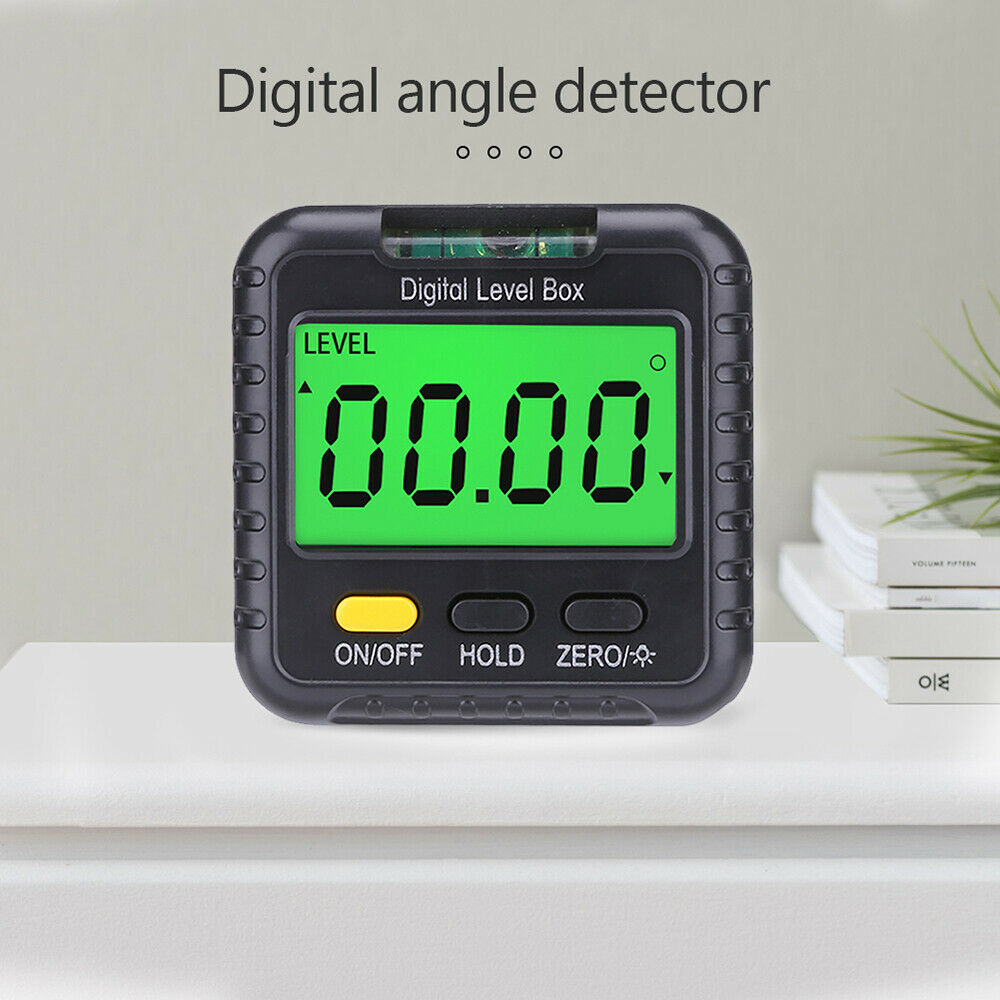 Level Gauge Digital LCD Protractor Magnetic Inclinometer Digital Angle Finder LI
