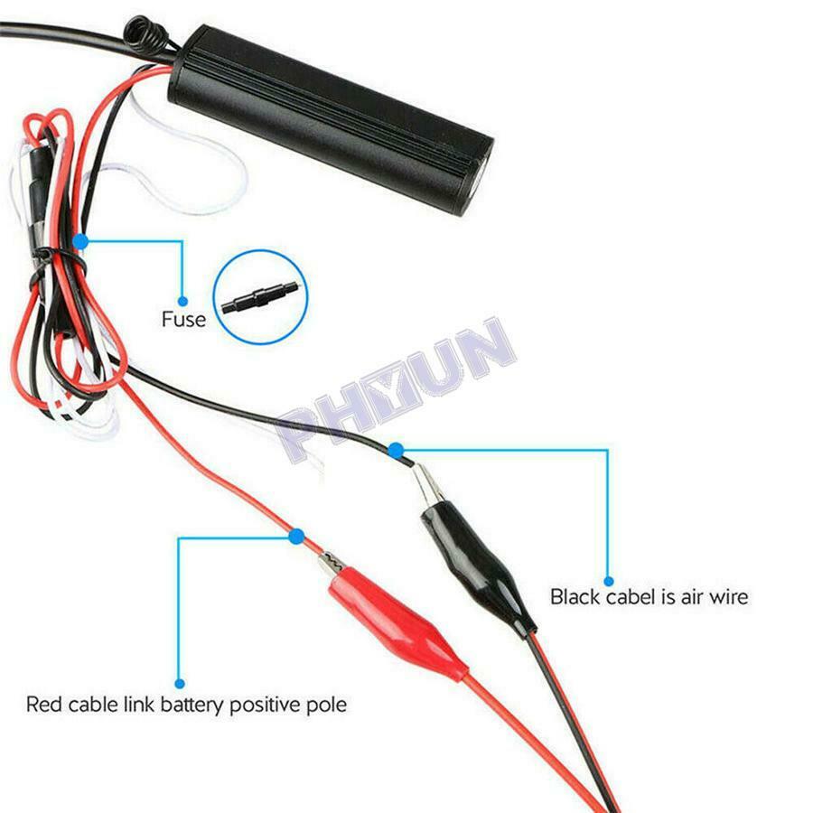 12x Motorcycle Scooter RGB LED Neon Under Glow Lights Strip Kit DC 12V Universal