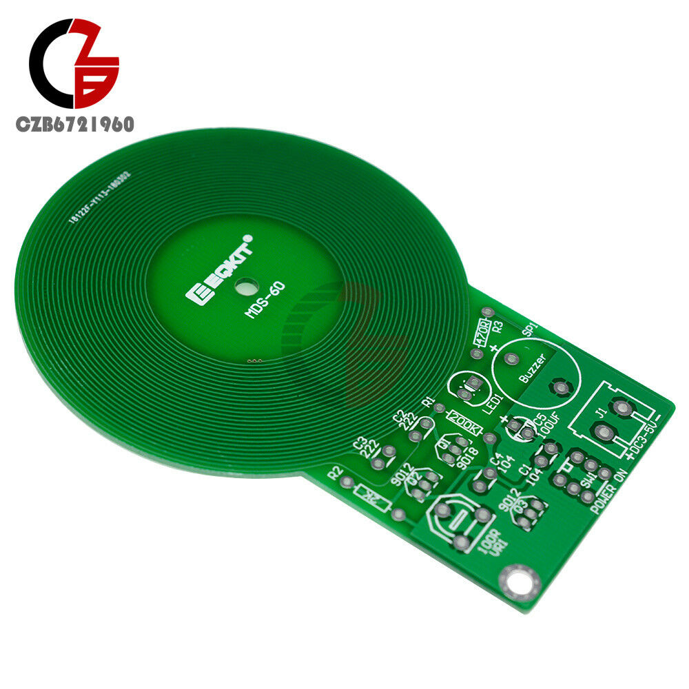 Electronic Kit Metal Detector Kit DC 3V-5V 60mm Non-contact Sensor DIY Kit