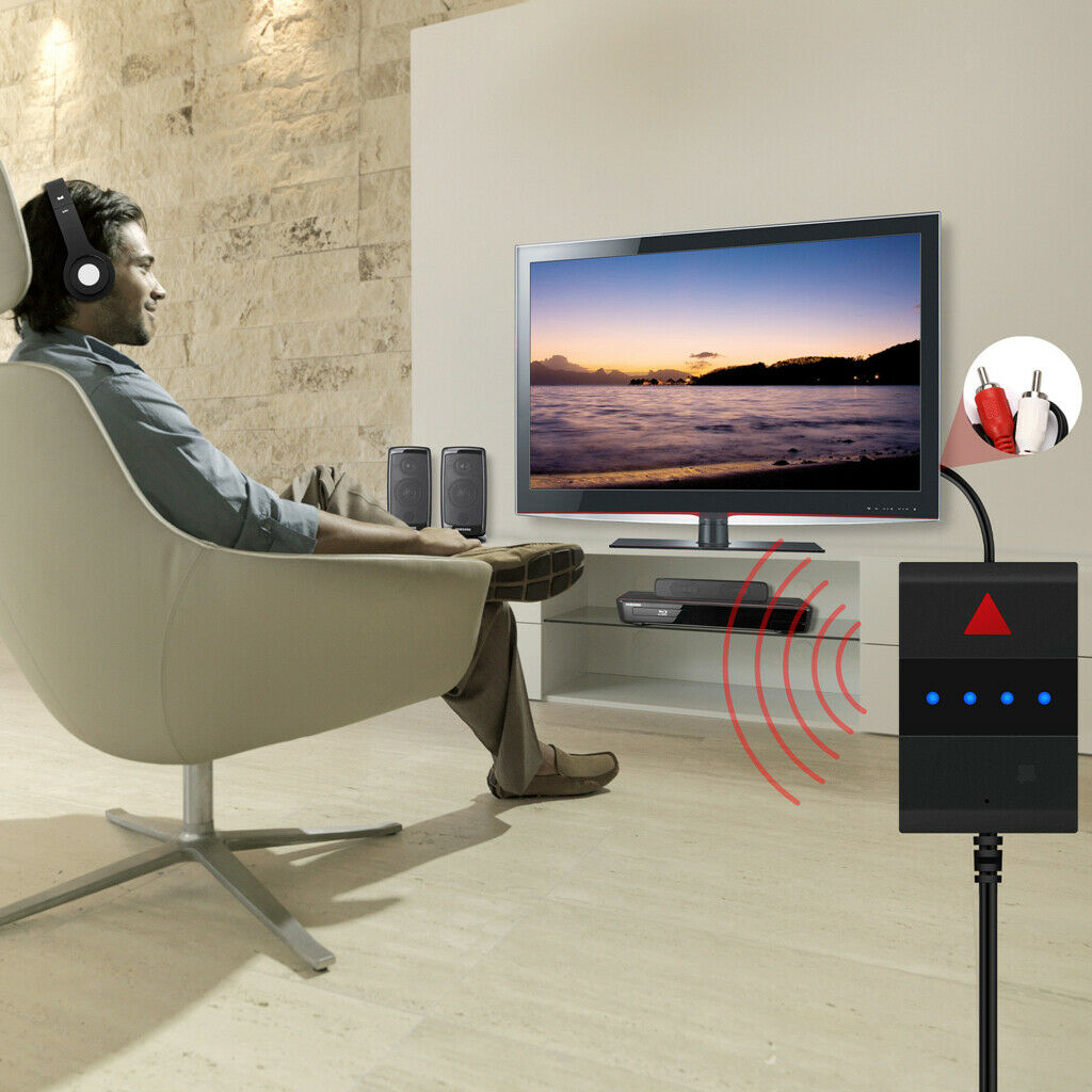 Portable  Transmitter Receiver 3.5mm Wireless Audio Adapter for PC