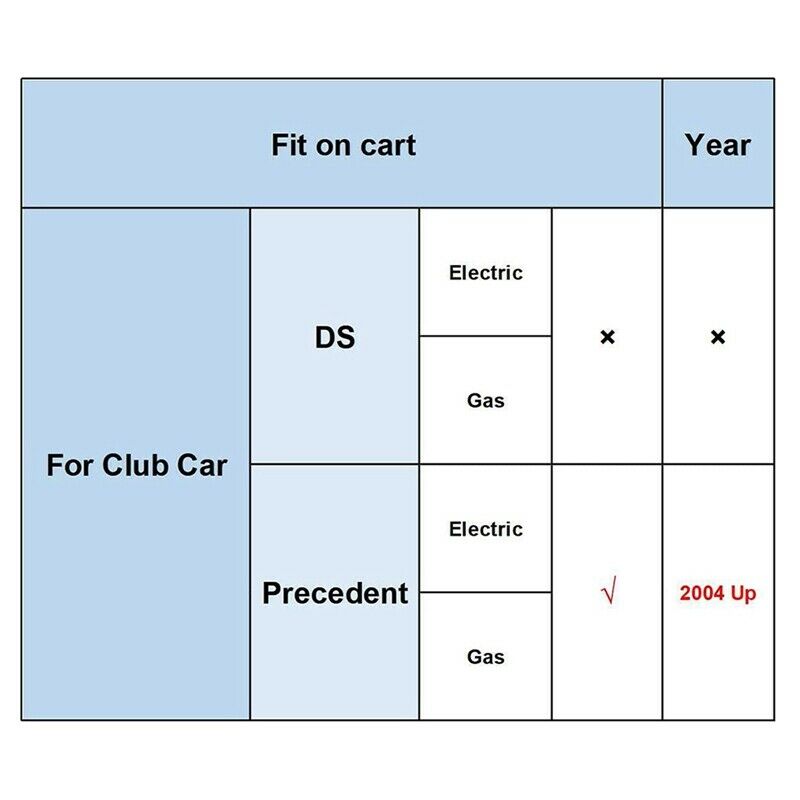Metal Stee Down Yuk Suitable for Club Car for Club Car Precedent 2004-Up 103L7I3
