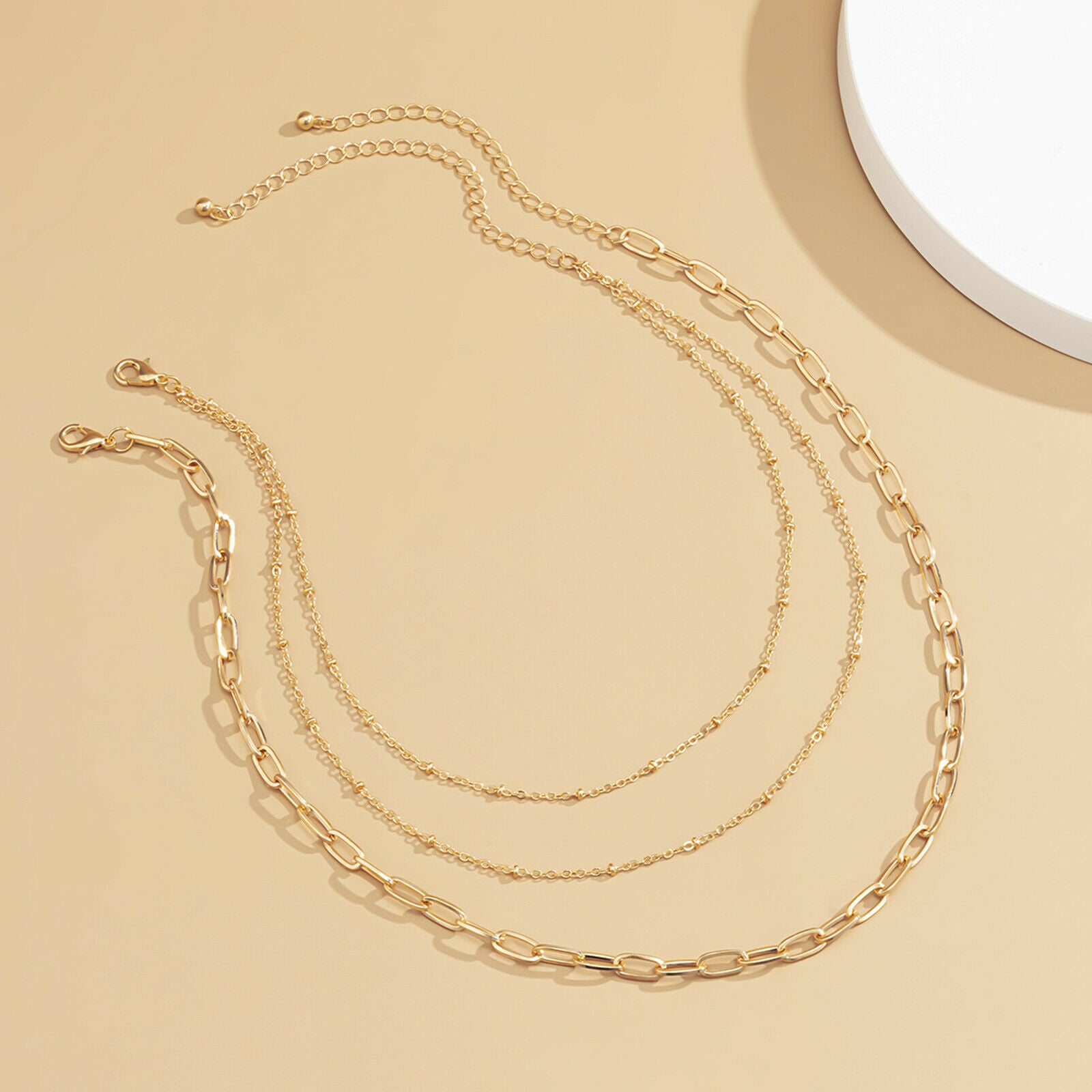 Women's Alloy Trendy Multi Layer Tassel Necklace Handmade Fashion Jewelry