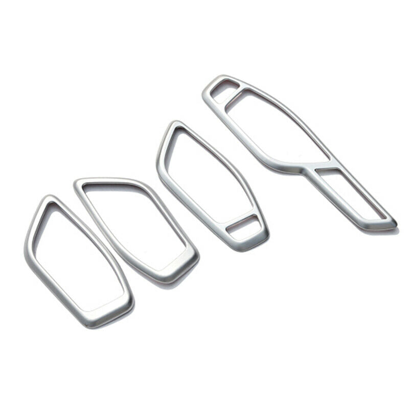 Chrome Interior Door Handle Trim Frame Fit For Range Rover Evoque 2011-2015 as