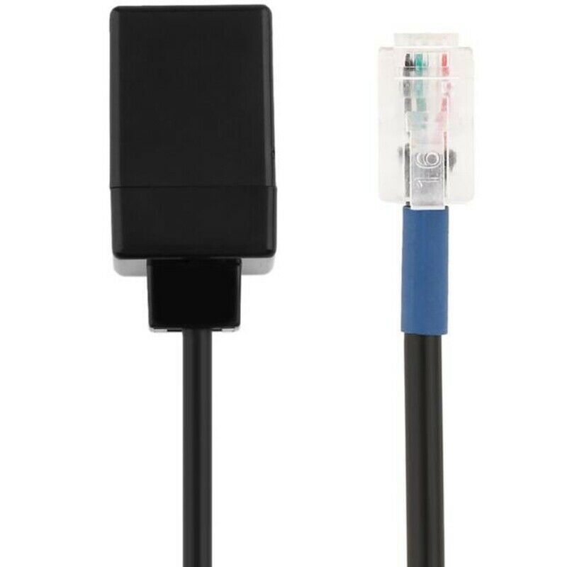 2PCS RJ9 Adapter Splitter Cable 4P4C Extension Cable From Plug To Socket fo B1N9