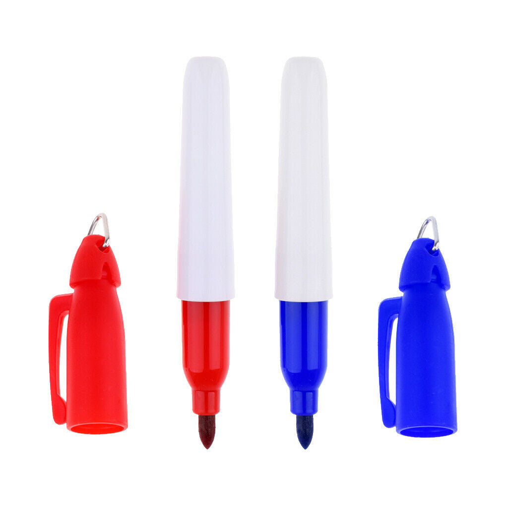2Pcs Portable Marker Pen Golf Ball Liner Template