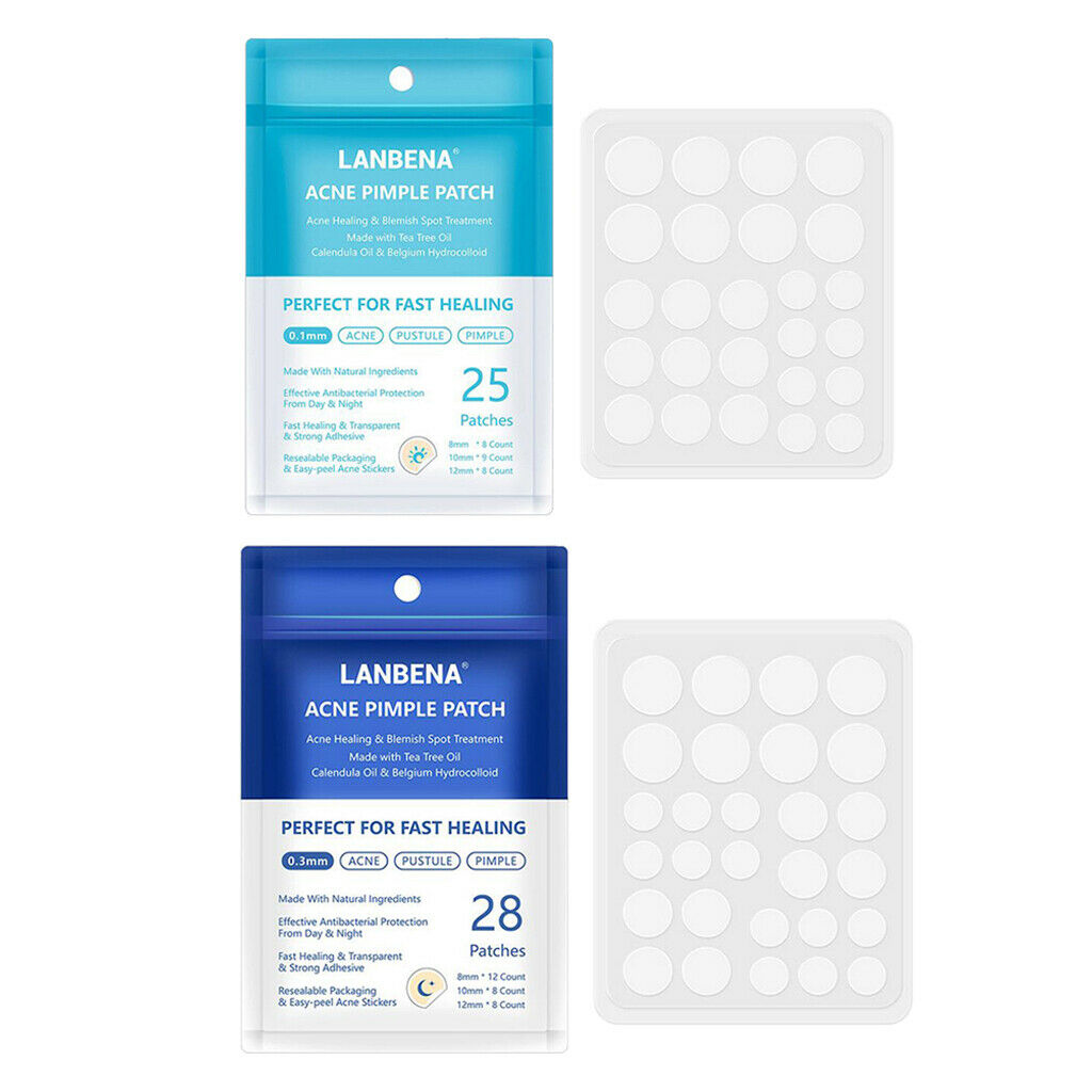 25Pcs Hydrocolloid Acne Patch Removal Facial Spot Face Skin Care Daily Use