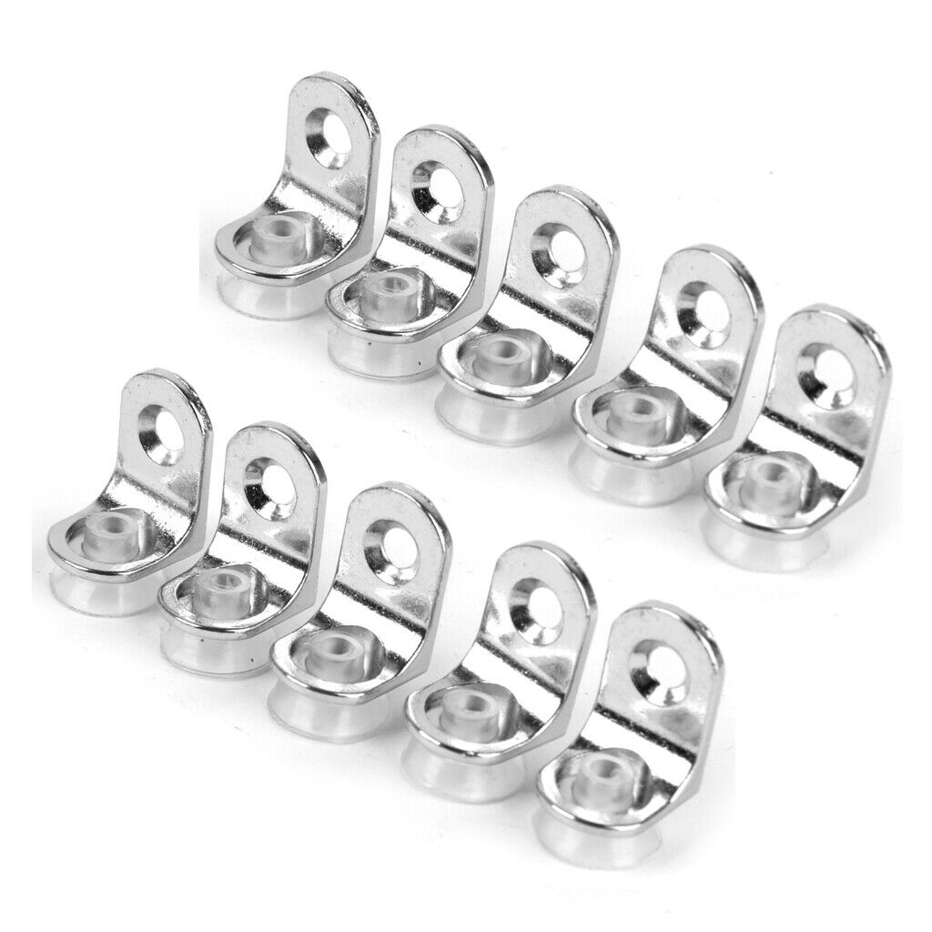 10 Pieces Glass Shelf Support Pin for Kitchen Cabinet Shelves