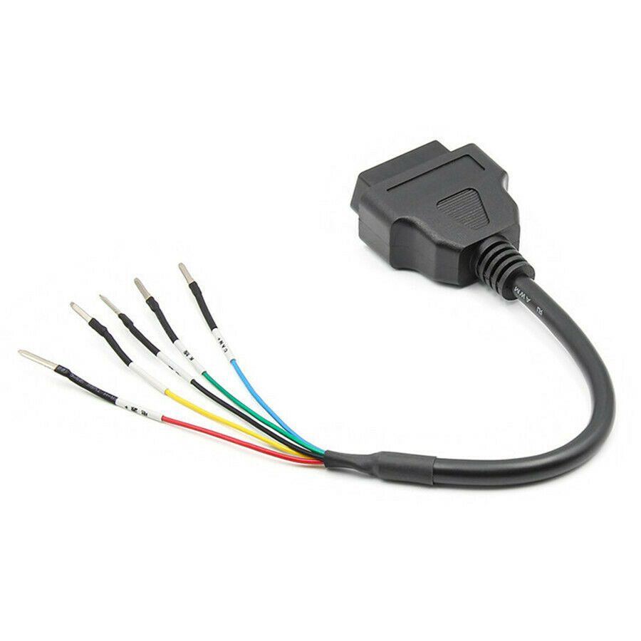 1x Universal OBD2 Connector For Motorcycle Motorbike K+CAN OBD2 Scanner Cable