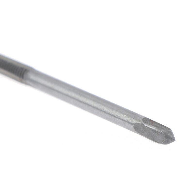 2pcs Straight Fluted Screw Thread Metric Plug Hand Tap Drill Hand M3*0.5.l8