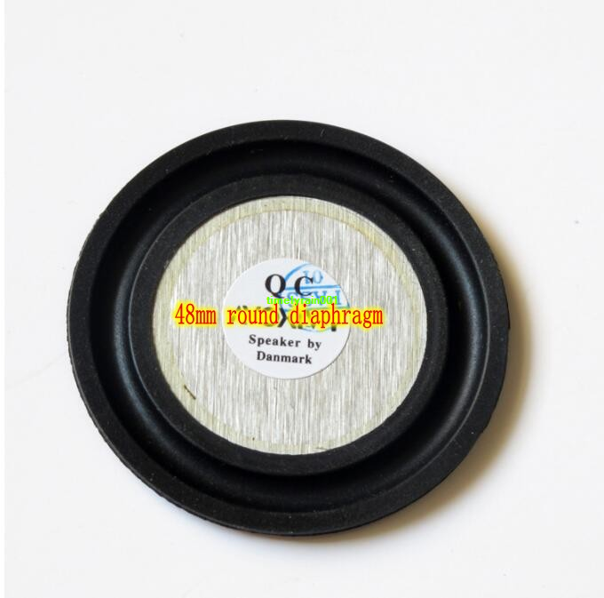 2pcs 48mm Bass vibration plate woofer radiator passive speaker Diaphragm