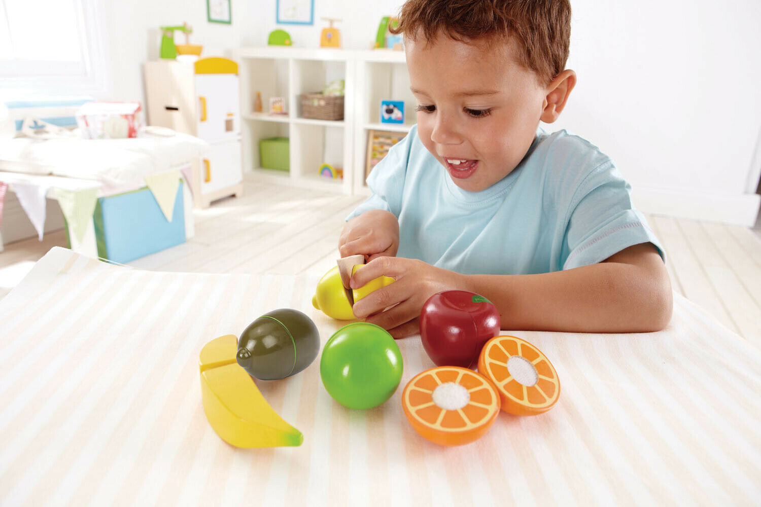 E3117 HAPE Fresh Fruit Set [Playfully Delicious] Toddler Children Age 3yrs+ 7pcs