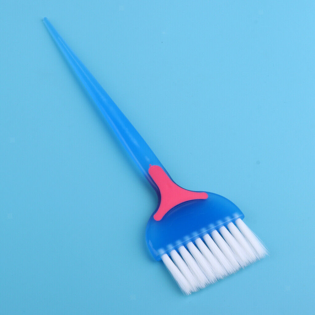 4 Colors Clear Coloring Comb Dyeing Comb Blue