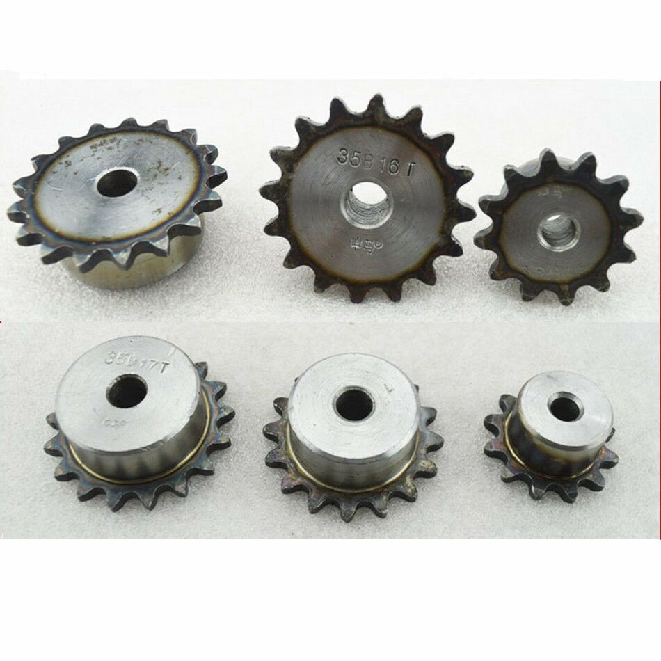#25 Chain Drive Sprocket 9T Pitch 6.35mm 04C9T For #25 1/4" Roller Chain